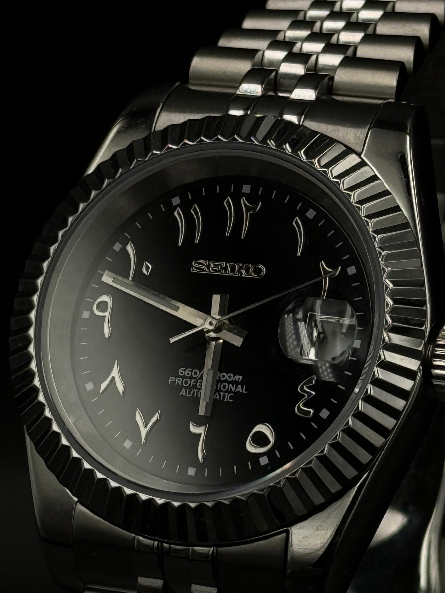 Midnight Black - Arabic Dial