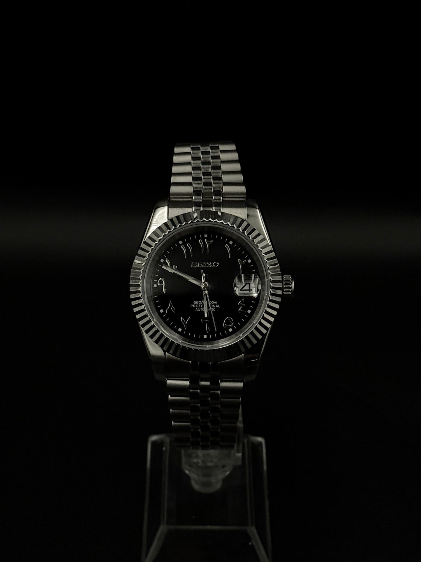 Midnight Black - Arabic Dial