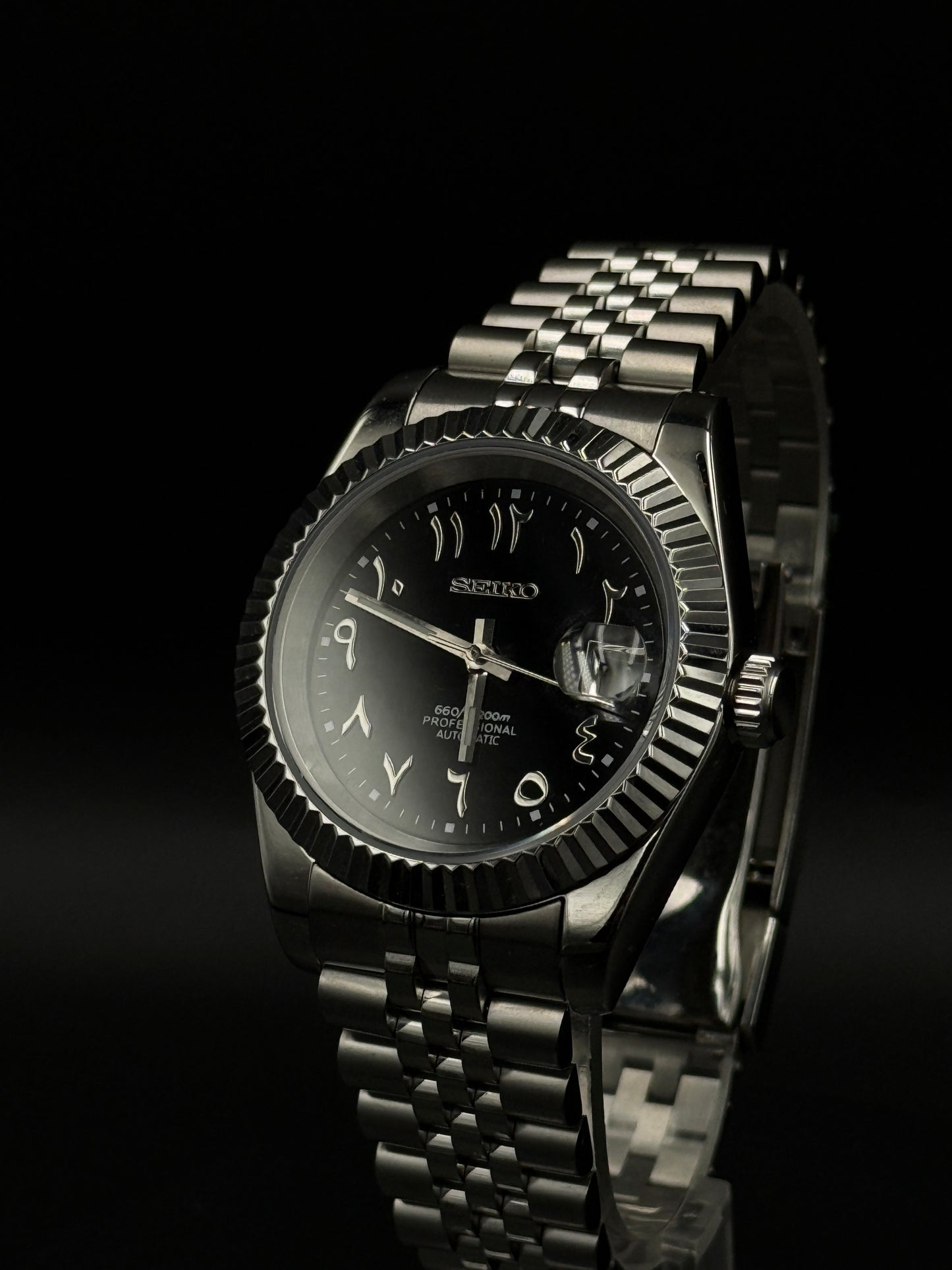 Midnight Black - Arabic Dial